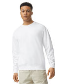 Comfort Colors Unisex Lighweight Cotton Crewneck Sweatshirt 1466CC WHITE Primary