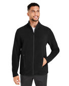 Devon & Jones Crownlux Performance Men's Fleece Full-Zip Jacket DG730