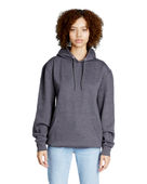 Lane Seven Unisex Future Fleece Hooded Sweatshirt LS18002 HEATHER CHARCOAL Primary