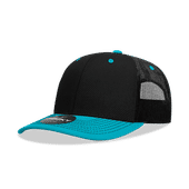 Decky 6 Panel Mid Profile Structured Contra-Stitch Trucker Cap 6031