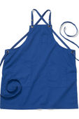 Edwards Twill Bib Apron 9043 ROYAL Primary