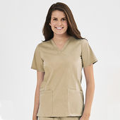 Blossom Signature Ladies Basic V-Neck Top 2100