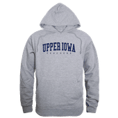 W Republic Upper Iowa Peacocks Game Day Hoodie 503-681 HEATHER GREY Primary