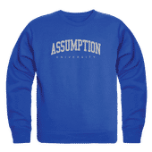 W Republic Assumption University Greyhounds Arch Crewneck 546-734