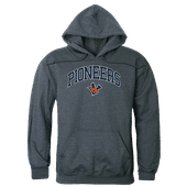W Republic Utica College Pioneers Campus Hoodie 540-492 HEATHER CHARCOAL Primary