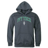 W Republic Ivy Tech Campus Hoodie 540-526 HEATHER CHARCOAL Primary