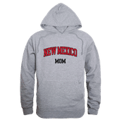 W Republic New Mexico Lobos Mom Hoodie 565-182 HEATHER GREY Primary