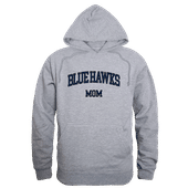W Republic Dickinson State Blue Hawks Mom Hoodie 565-514 HEATHER GREY Primary