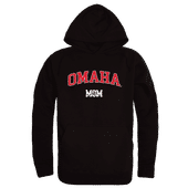 W Republic U Of Nebraska Omaha Mavericks Mom Hoodie 565-552 BLACK Primary