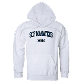 W Republic State College Of Florida Manatees Mom Hoodie 565-592 WHITE Primary