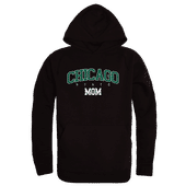 W Republic Chicago State Cougars Mom Hoodie 565-631 BLACK Primary