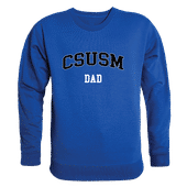 W Republic Cal State San Marcos Cougars Dad Crewneck 562-506