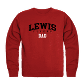 W Republic Lewis University Flyers Dad Crewneck 562-531