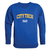 W Republic NY City Tech Yellow Jackets Dad Crewneck 562-664