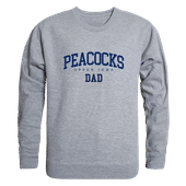 W Republic Upper Iowa Peacocks Dad Crewneck 562-681