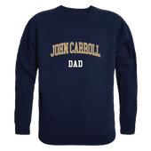 W Republic John Carroll Blue Streaks Dad Crewneck 562-694