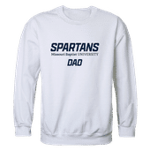 W Republic Missouri Baptist Spartans Dad Crewneck 562-728
