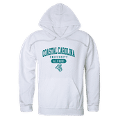 W Republic Coastal Carolina Chanticleers Alumni Hoodie 561-116 WHITE Primary