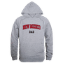 W Republic New Mexico Lobos Dad Hoodie 563-182 HEATHER GREY Primary
