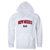 W Republic New Mexico Lobos Dad Hoodie 563-182 WHITE Primary