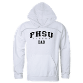 W Republic Fort Hays State Tigers Dad Hoodie 563-442 WHITE (WT2) Primary