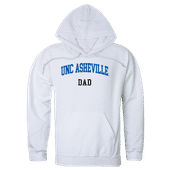 W Republic UNC Asheville Bulldogs Dad Hoodie 563-471 WHITE (WT2) Primary