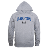 W Republic Hampton University Pirates Dad Hoodie 563-489 HEATHER GREY Primary