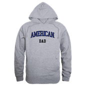 W Republic American University Eagles Dad Hoodie 563-498 HEATHER GREY Primary