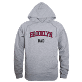 W Republic Brooklyn College Bulldogs Dad Hoodie 563-503 HEATHER GREY Primary