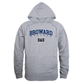 W Republic Broward College Seahawks Dad Hoodie 563-504 HEATHER GREY Primary