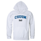 W Republic Cal State San Marcos Cougars Dad Hoodie 563-506 WHITE Primary