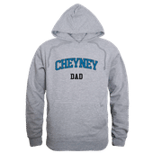 W Republic Cheyney University Wolves Dad Hoodie 563-509 HEATHER GREY Primary