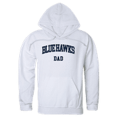 W Republic Dickinson State Blue Hawks Dad Hoodie 563-514 WHITE Primary