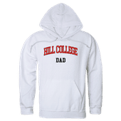 W Republic Hill College Rebels Dad Hoodie 563-523 WHITE Primary