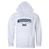 W Republic Mississippi College Choctaws Dad Hoodie 563-544 WHITE (WT2) Primary
