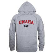W Republic U Of Nebraska Omaha Mavericks Dad Hoodie 563-552 HEATHER GREY Primary