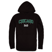 W Republic Chicago State Cougars Dad Hoodie 563-631 BLACK Primary