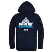 W Republic John Jay College Bloodhounds Dad Hoodie 563-656 NAVY Primary
