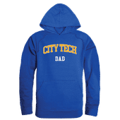 W Republic NY City Tech Yellow Jackets Dad Hoodie 563-664 ROYAL Primary