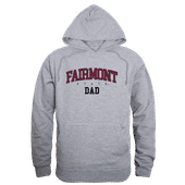 W Republic Fairmont State Falcons Dad Hoodie 563-686 HEATHER GREY Primary