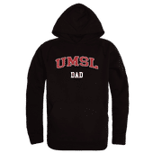 W Republic U Of Missouri-Saint Louis Tritons Dad Hoodie 563-688 BLACK Primary