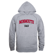 W Republic Monmouth College Fighting Scots Dad Hoodie 563-695 HEATHER GREY Primary