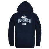 W Republic Baruch College Bearcats Dad Hoodie 563-701 NAVY Primary