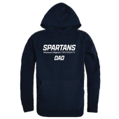 W Republic Missouri Baptist Spartans Dad Hoodie 563-728 NAVY Primary