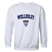 W Republic Wellesley College Blue Mom Crewneck 564-486