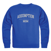 W Republic Assumption University Greyhounds Mom Crewneck 564-734