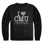 W Republic Cent. Michigan Chippewas I Love Crewneck 552-114