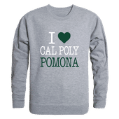 W Republic Cal Poly Pomona Broncos I Love Crewneck 552-201