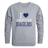 W Republic American University Eagles I Love Crewneck 552-498