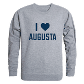 W Republic Augusta Jaguars I Love Crewneck 552-499